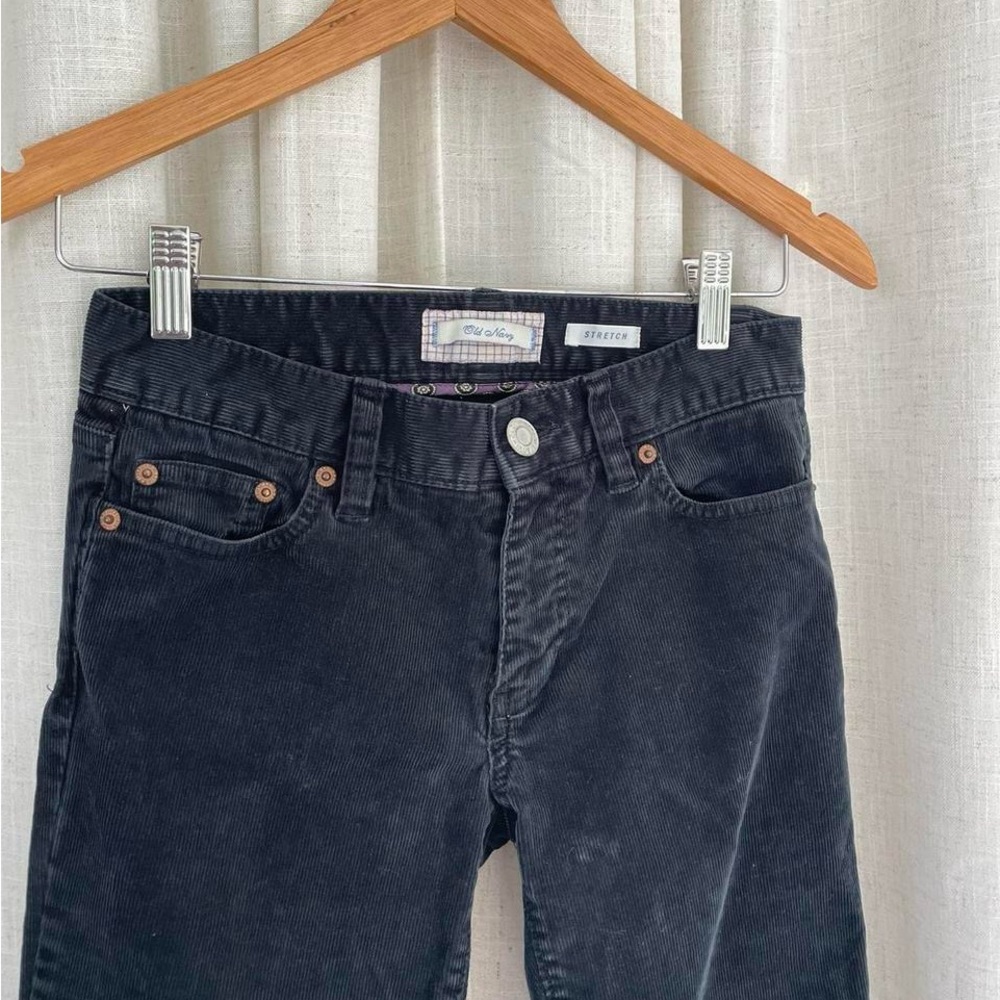 vintage low rise corduroy pants